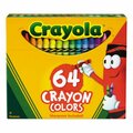 Crayola 52064D Classic 64 Assorted Color Crayons with Sharpener 25152064D